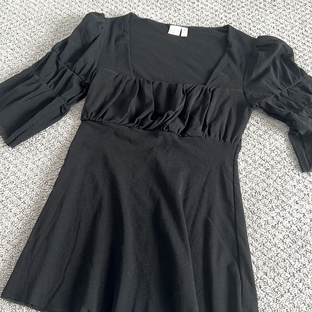 Sweet Pea - Black Sheer Mesh Blouse